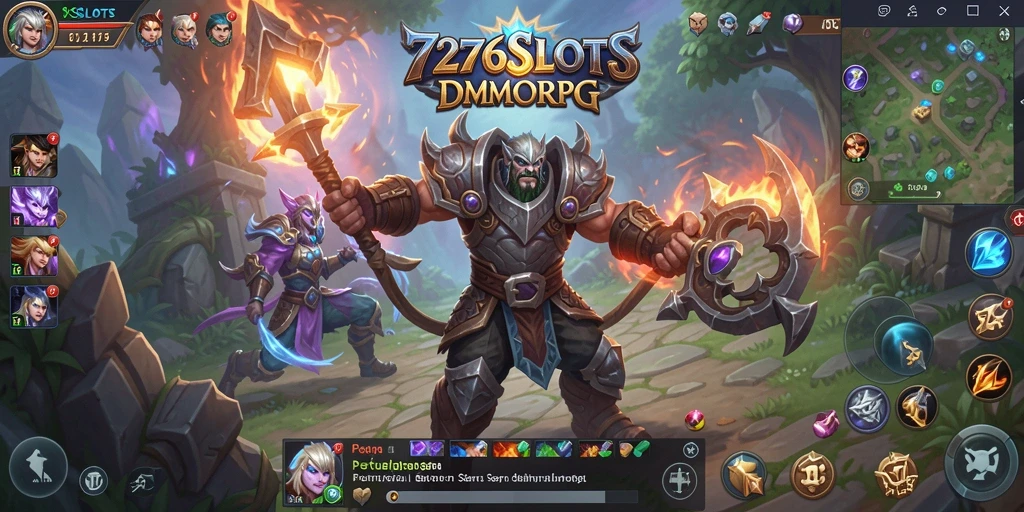 Tampilan gameplay seru di dunia petualangan 7276SLOTS.