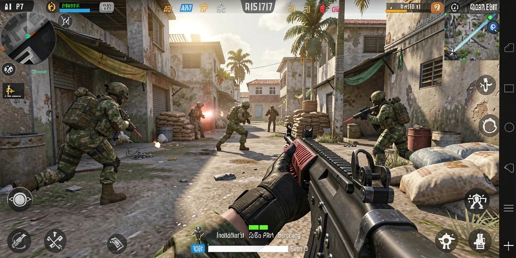 Tangkapan layar game API77 menampilkan aksi pertempuran yang mendebarkan.