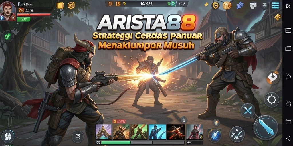 Tampilan menarik dari gameplay ARISTA88 dengan taktik cerdas.