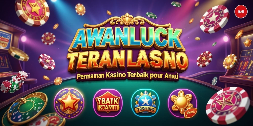 Tampilan gameplay menarik di AWANLUCK dengan berbagai pilihan permainan kasino.