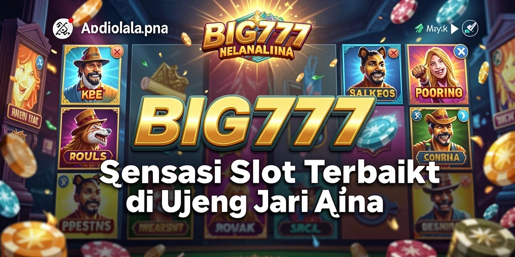 Screenshot gameplay menunjukkan tampilan menarik mesin slot BIG777.