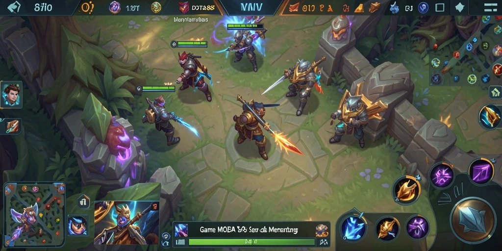 Screenshot gameplay DOTA88 yang seru dan penuh aksi.