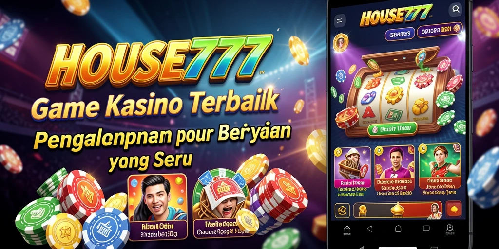 Gameplay seru dengan tampilan menarik dari HOUSE777.