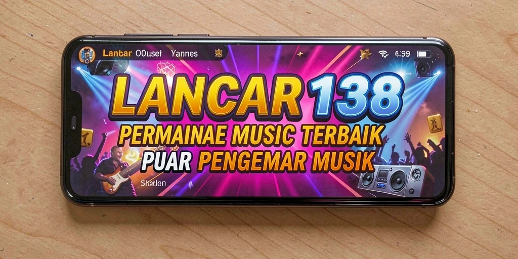 Tampilan gameplay menarik di LANCAR138 dengan berbagai mode permainan musik.