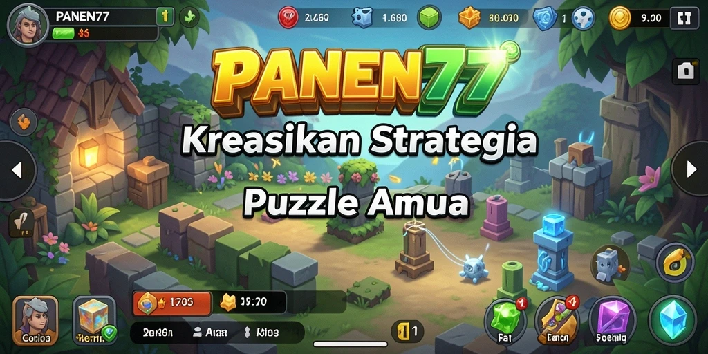 Tampilan gameplay seru dan menantang di PANEN77.