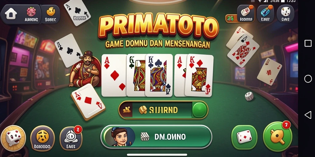Screenshot utama menampilkan gameplay seru PRIMATOTO dengan tampilan yang menarik.