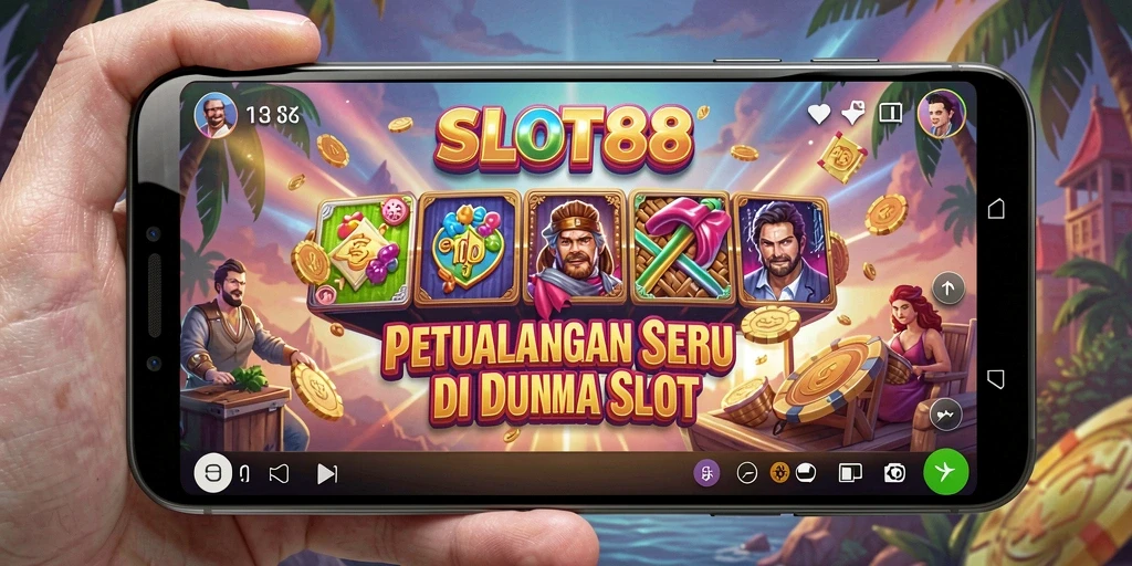 Tampilan gameplay seru di SLOT88 dengan banyak pilihan petualangan.