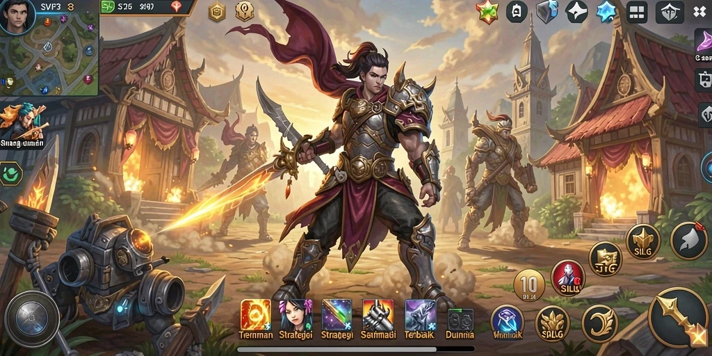 Screenshot gameplay SVIP3 dengan fitur SLG yang menarik.
