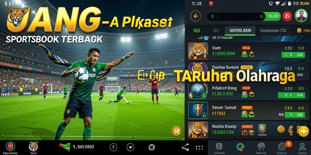 Tampilan gameplay di aplikasi UANG yang menarik dan interaktif.